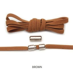 New Flat No Tie Shoelaces Elastic Metal Lock Shoe laces Special Creative Kids Adult Unisex Sneakers Shoelace Fast Lazy Laces