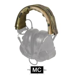 Tactical Headset Cover With D-Buckle Hanger MOLLE Universal Headset Cover Camouflage Durable Headset Cloth Hunting Shooting