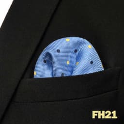 Pocket Square Handkerchief for Men Polka Dot Dots Plaid Check Checkered Suit Pocket Towel Hanky Mens Gift Wedding Business Party