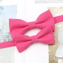 New Light Color Parent-Child Bow Tie Cotton Kids Men Casual Butterfly Cravat White Blue Pink Bowtie Wedding Dinner Accessory