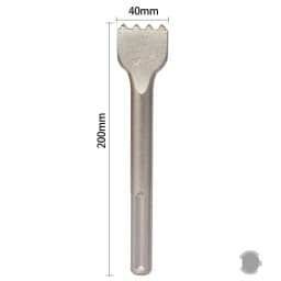 3 Kinds Of Shank Electric Pick Power Tool Electric Hammer YG8C Alloy Chisel Drill Bits for Chiseling Concrete Wall Crank Impact