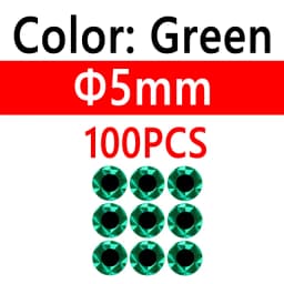 100pcs 2D Metal Jigs Lure DIY Fish Eyes Holographic Flat Fishing Fly Eyes Sticker for Slow Jigging Fishing Lure Baits 3mm-12mm