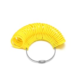 1 Pcs Professional Measuring Gauge Finger Ring Stick Sizer Mandrel Stick Finger Gauge Ring for DIY Jewelry Measuring Tool