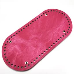 25x12cm Bag Bottom Oval Leather Bottoms with Holes Bag Accessories Handmade PU DIY Part for Handbag Crossbody Messenger Bags