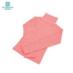 60CM BJD Doll Clothes 1/3 SD Toys Ball Jointed Doll Fashion Striped Turtleneck Jeans