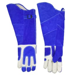 Anti-bite Safety Bite Gloves For Catch Dog Cat Reptile Animal Ultra Long Thickened Cowhide Pets Grasping Biting Protective Glove