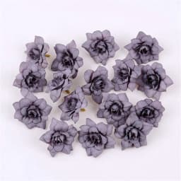 10/20/30Pcs Artificial Flowers Silk Rose Head For Home Decor Wedding Wall Decorations DIY Christmas Garland Scrapbooking Craft