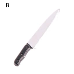 1:12 Dollhouse Miniatures Metal Knife Model Mini Kitchen Accessories Toys