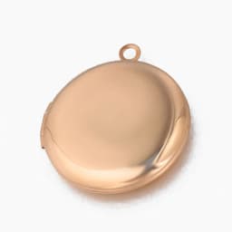 5pcs Mirror Polished Stainless Steel Round Photo Frame Locket Pendant 3 Colors For DIY Charms Jewelry Making Gift 25 * 30MM