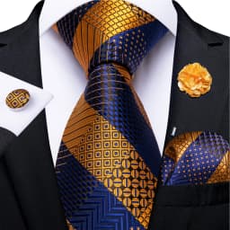 Floral Pink Ties For Men Wedding Party Man Tie Handkerchief Brooch Cufflinks Set Men Accessories Gravata