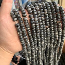 High Quality Natural Stone Bead Rondelle Shape Loose Spacer Abacus Quartz Beads For Handmade Jewelry Bracelet Necklace DIY