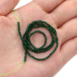 100% Natural Stone Beads Small Faceted Beads for Women Jewelry Making DIY Necklace Bracelet Accessories 2-3mm 15inch