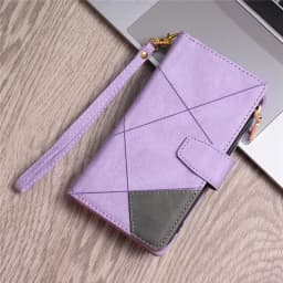 Luxury Leather Zipper Case for iPhone 13 12 11 Pro Max XS XR 7 8 Plus SE 2020 6 6S Mini Wallet Cover Multi Card Slots Phone Bag