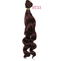 Russian Handmade Doll Hair 25 cm High Temperature Curly Hair for 1/3 1/4 1/6 BJD DIY Curly Doll Wigs Tree