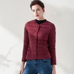 Woman Ultra Light Down Jacket Portable Parka Matte Fabric Casual Duck Down Coat Warm Liner Lightweight Outwear Good Quality