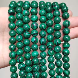 Natural Stone Beads 4 6 8 10mm Turuoqises Lava Amazonite Agates Amethysts Round Beads for Jewelry Making DIY Handmad Bracelet