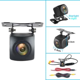 AHD Car Rear View Camera HD Reverse Parking Video Monitor Waterproof Backup Night Vision Lens 6M Cable for Car Radio Android