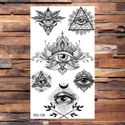 Black Scorpion Temporary Tattoos For Adults Men Realistic Dragon Wolf Tiger Thorns Fake Tattoo Sticker Hand Leg Tatoos Creative