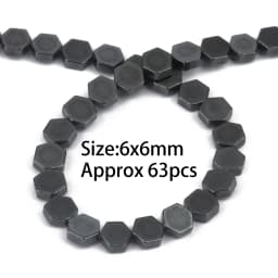 Natural Black Hematite Round Beads Star Heart Column Irregular Shape For Jewelry Making DIY Charms Bracelets Accessories 15''