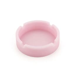 Silicone World Portable Silicone Round Ashtray Durable Soft Eco-friendly Ashtray High Temperature ResistanceAnti-fall Anti-slip