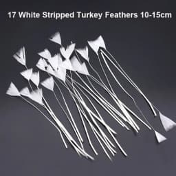 50Pcs/Lot! White Ostrich Goose Pheasant Feathers for Crafts Chicken Turkey Feather Wedding Party Accessories Decoration Plumes