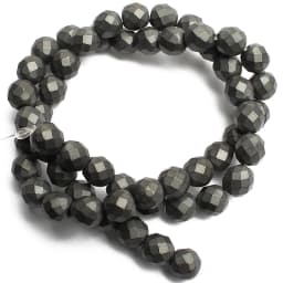 Natural Hematite Stone Beads Rose Gold Silver Color Faceted Loose Spacer Beads For Jewelry DIY Making Bracelet Accessories 15''