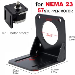 775 Motor Mount Bracket Universal Fixing Mounting Bracket for 750/755/775/795/895 DC Motors Nema 17 28/35/42 Stepper Motor