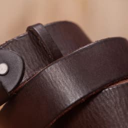 Men's Genuine Leather Belt for Men - Brown Cow Leather Strap with Pin Buckle, Vintage Style Belt for Jeans, Cintos Masculinos