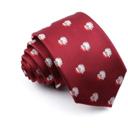 Christmas Ties For Men Red Green Blue Printed Festival Theme Party Gift Xmas Tree Santa Snowflake Slim Necktie For Man Accessori