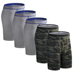 5Pcs Set Boxer Men Underpants Male Cotton Men's Panties Underwear Man Boxershorts Homme High Quality Underware Shorts
