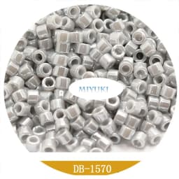 Japan Miyuki Delica Beads DB-1562 18-Color Solid Color Pearly Lustre Series 5G Beads for Jewelry Making