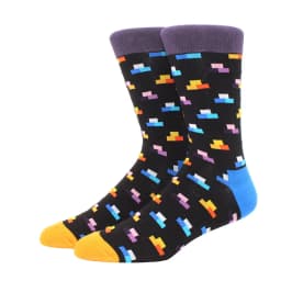 Male Tide Brand men cotton Socks Gradient Color summer Style long wedding sock Men's High Funny Happy Business Socks man sox
