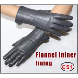 Genuine Sheepskin Gloves Women's Winter Warm Thickened Thin Touch Screen Leather Gloves Outdoor Riding High-end Fashion New 2026