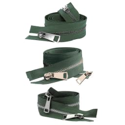 20/30/40/50/60/70/80cm 5# Colorful High Quality Open-end Double Sliders Metal Zipper DIY Handcraft For Cloth Pocket Garment Bags