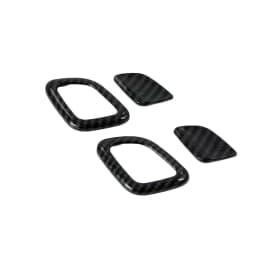 Car Styling For BMW X3 X4 G01 G02 2022 Carbon fiber Stickers Air outlet Conditioning Knob buttons Cover Frame Trim Accessories