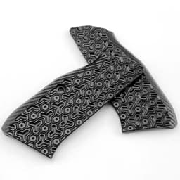 1pair CZ75 Grips Aluminium Alloy Grips for CZ 75 Full Size, SP-01 Series, Shadow 2, 75B BD, Gun Grips with Screws