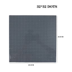 Baseplate 32x32 16X32 Dots Classic Brick Plate Building Blocks DIY Constructor Parts Baseplates Compatible Brands City Friends
