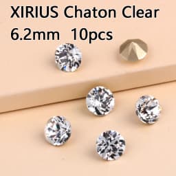 Different Shapes Super Clear 10PCS Rhinestones Glass DIY Accessories Crafts Crystal Jewels Beads For Nail Art Garment Decoration