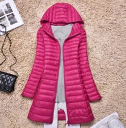 SEDUTMO Winter Duck Down Jackets Women Ultra Light Long Down Coat Spring Hoodie Puffer Jacket Slim Parkas ED876