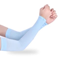 Summer thin section driving UV protection cycling half finger long sunscreen gloves sleeve sunshade outdoor sports arm set G190
