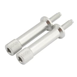 Tool Free Seat Bolts Long For Triumph Thruxton Bonneville Scrambler T100 2pcs