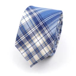 Men's Check Stripe 6cm Tie 100% Cotton Neckties Gift For Man Plaid Series Wedding Party Gift Accessories Women's Anime Tie
