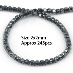 Natural Black Hematite Round Beads Star Heart Column Irregular Shape For Jewelry Making DIY Charms Bracelets Accessories 15''