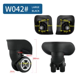 Repair Trolley Suitcase Case New Wheels Universal Wheels Accessories Replacement Repair Suitcase Universal Caster Accessories