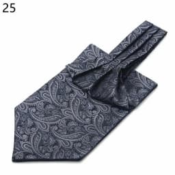 Men Vintage Polka Dot Wedding Formal Cravat Ascot Self British Style Gentleman Polyester Silk Paisley Neck Tie Suit Wedding