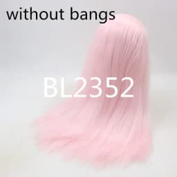 DBS blyth doll icy wig only rbl scalp and dome straight hair for DIY custom doll anime toy white skin tan skin dark skin