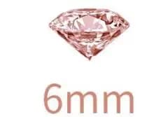 Rose Gold Table Confetti 4Sizes Wedding Crystals Acrylic Diamonds Rhinestones Vase Fillers for Birthday Baby Shower Party Tables