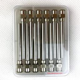 12 Pack - Dispensing Needle 11/2" - All Metal, Stainless Steel Blunt Tip Luer Lock (8 G,10G,12G,14G or mixture Optional))