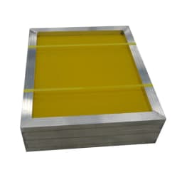 1Pc Stable Silk Screen Printing Aluminum Frame 27x39cm With 120T 300 TPI Mesh Yellow for Making Stencil