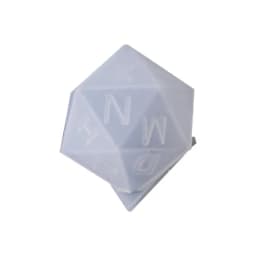 DIY Crystal Epoxy Mold Dice Fillet Shape Multi-spec Digital Game High Mirror Silicone Mould Making Accessories